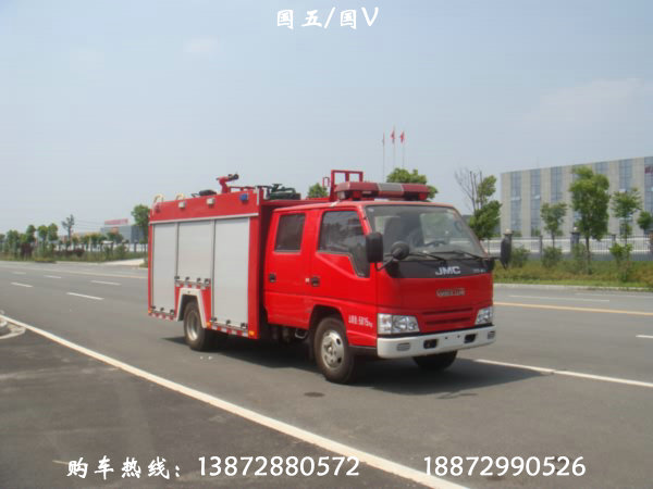 江鈴2.5噸水罐消防車(國五)