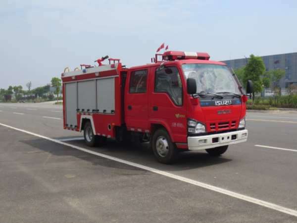 慶鈴2.5噸水罐消防車