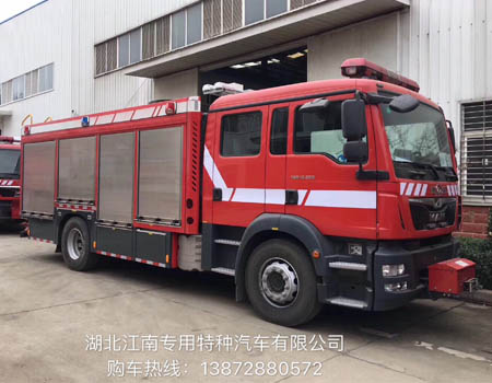 MAN壓縮空氣泡沫消防車