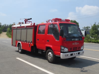國六五十鈴600P泡沫消防車