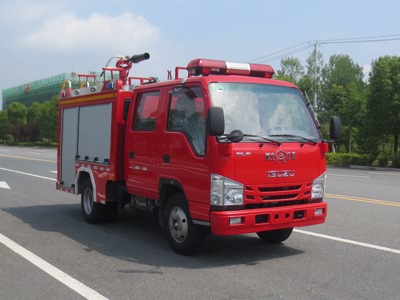 國六五十鈴1噸泡沫消防車